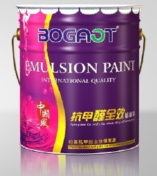 中國馳名商標涂料 柏高抗甲醛全效墻面漆
