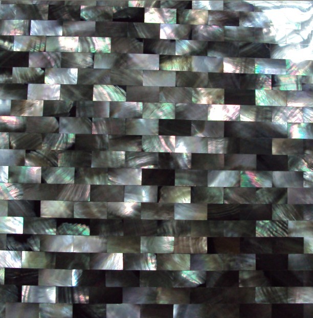 天然黑蝶貝殼馬賽克/裝飾板MB02-010