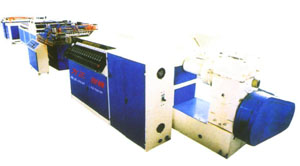 塑料擠出波浪板生產線