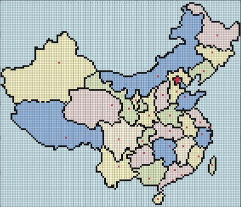 水晶馬賽克拼圖