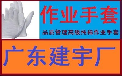 作業手套/純棉手套/品質管理手套