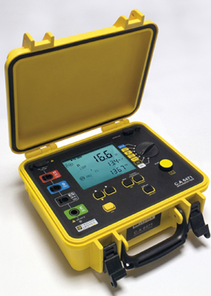 CA6471便攜式數字接地電阻測試儀-法國CA