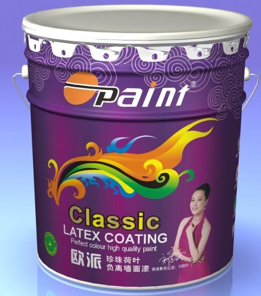 品牌油漆涂料珍珠荷葉負離子墻面漆