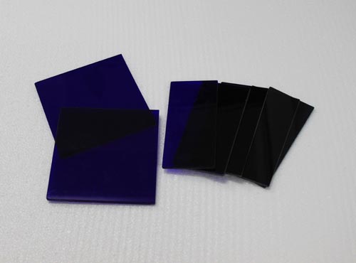 鈷玻璃視鏡、藍色觀火鏡、藍色鈷玻璃片