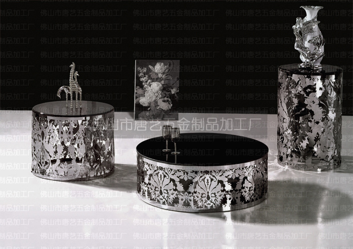 湖南代銷不銹鋼茶幾，z新款不銹鋼圓茶幾