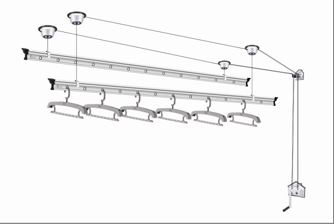 沈陽(yáng)晾衣架嗮衣架自動(dòng)升降晾衣架G