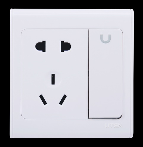 優騰電工供應UB系列一位開關帶二、三極插座