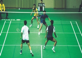 長沙羽毛球場塑膠地板