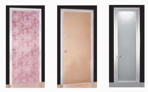 沈阳铝合金框架板门1