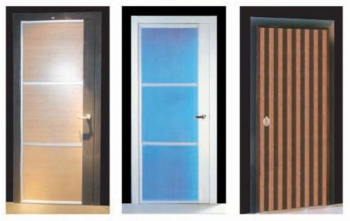 沈阳铝合金框架板门3