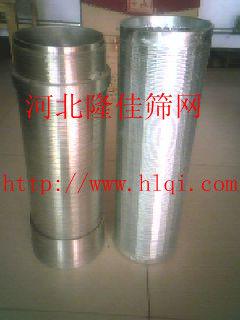 供應：全焊式v型絲繞絲篩管，v型繞絲采油篩管