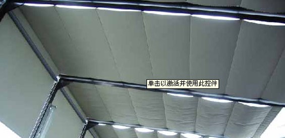 手動雙軌折疊天棚簾