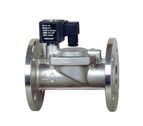 [DF-40JF]不銹鋼法蘭式大口徑液、氣電磁閥