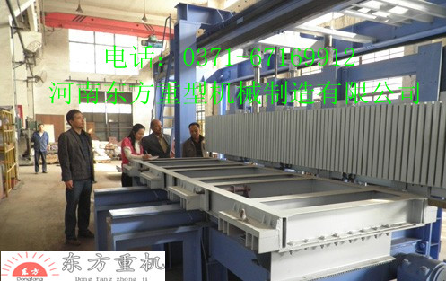 東方牌免燒磚機其節能配置設備達到一流水平