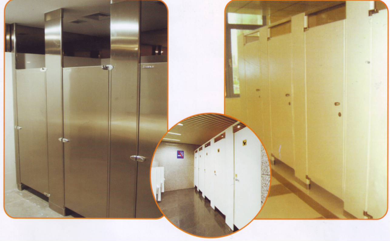 海思達金屬衛生間隔斷1