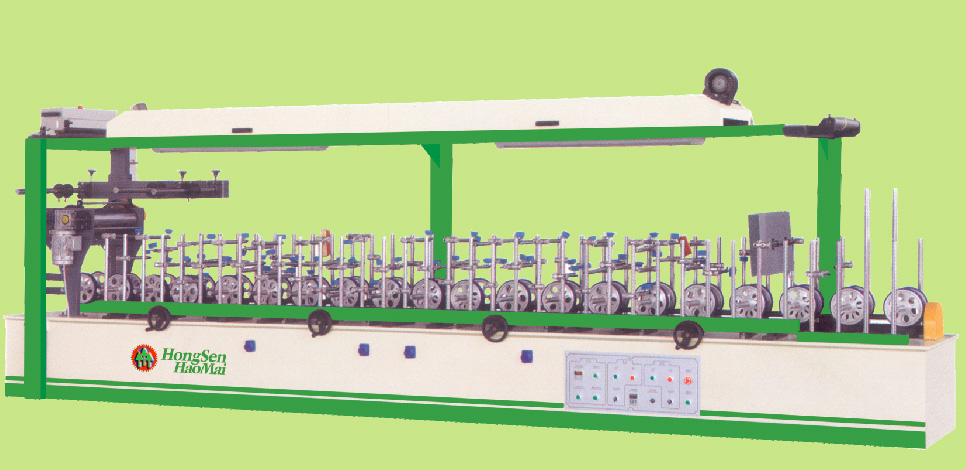 門類地板線條包覆pvc機