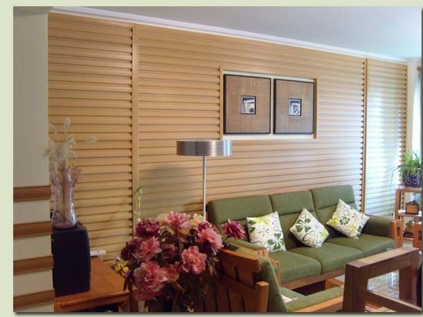 生態木背景墻東北生態木裝飾