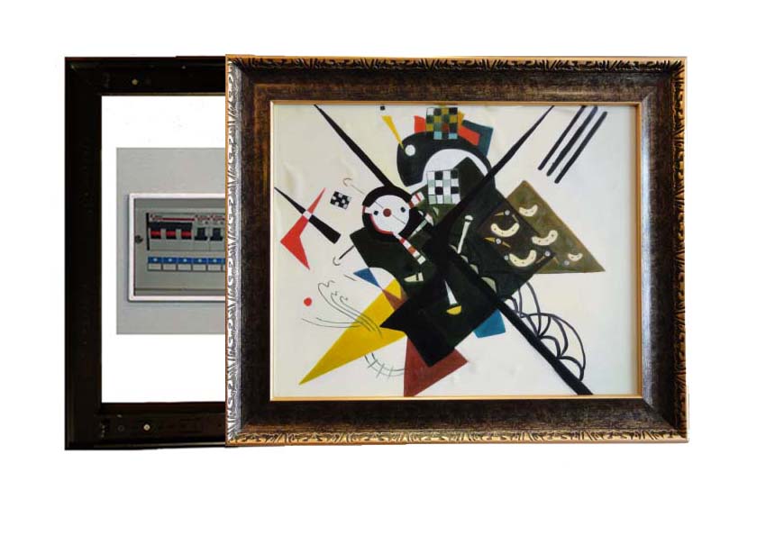 優梵配電箱裝飾畫