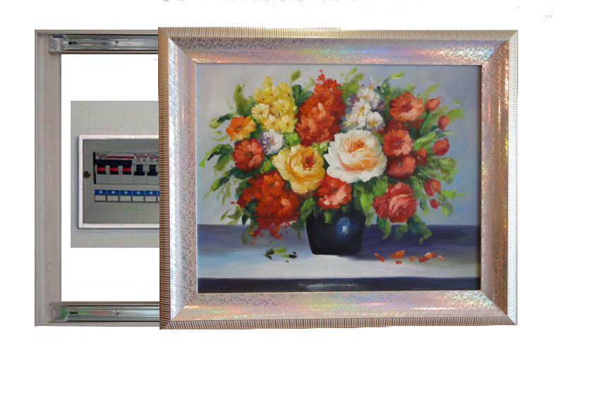 優梵高檔配電箱裝飾畫