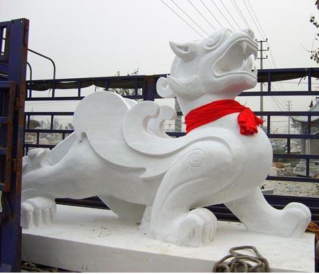 石雕貔貅，天祿辟邪，獨角獸，獬豸,朝天吼；避邪驅兇