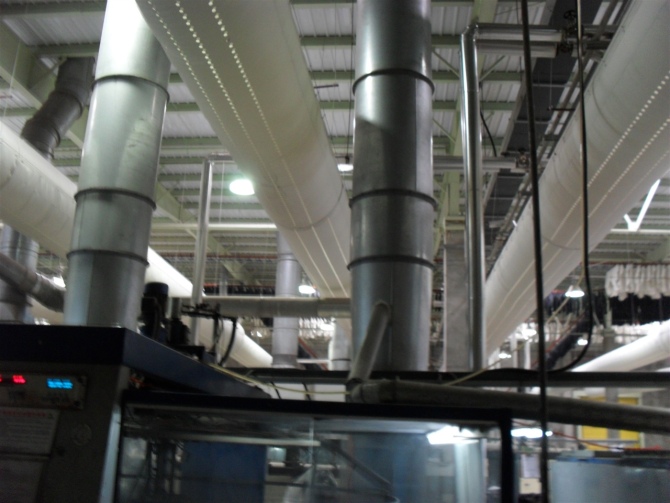 遼寧吉林藥廠食品冷庫無菌彩色布袋空調風管