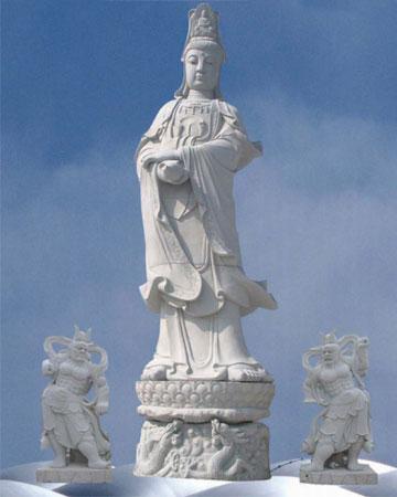 石雕觀音菩薩,釋迦摩尼羅漢佛像，等佛神雕像；寺廟宗