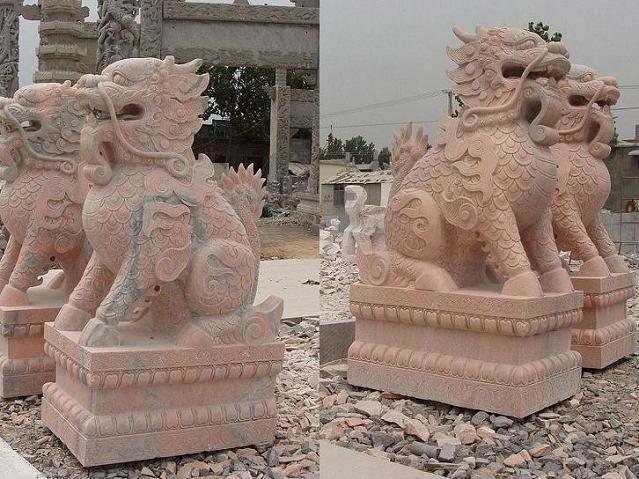 玉雕貔貅，玉雕寶瓶（保平）天祿辟邪，獨角獸