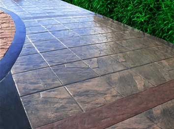 彩色藝術(shù)地坪，藝術(shù)混凝土，藝術(shù)壓花/藝術(shù)壓模