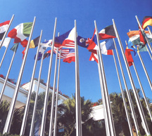 不銹鋼錐形旗桿/焊接旗桿/三節旗桿/202/201