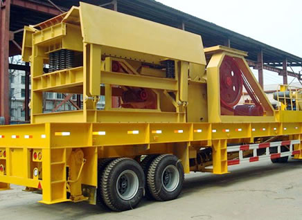 移動破碎機，移動破碎站，建筑垃圾破碎站，