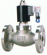 蒸汽電磁閥ZQDF-F，不銹鋼法蘭電磁閥