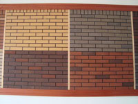 陶土劈開磚、手工磚、泰山拉毛磚、真空薄片磚、陶土道