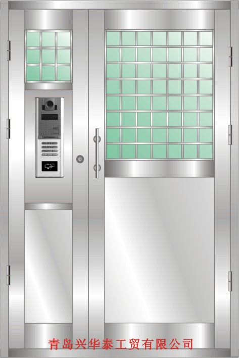 興華泰門業供應樓宇對講門