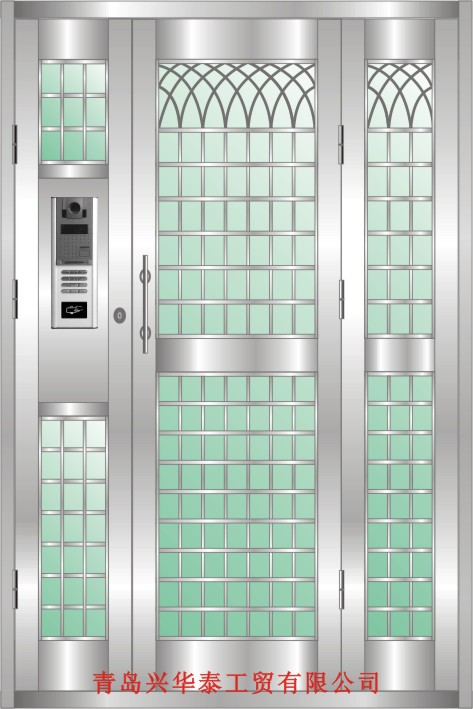 興華泰門業供應電子對講門