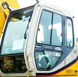 供應加藤挖掘機駕駛室