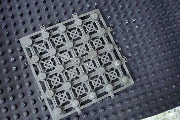 塊狀塑料蓄排水板，“山東廠家批發滄州，屋頂花園用”