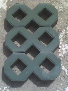 博藝鑫八字草坪磚，西安供應商