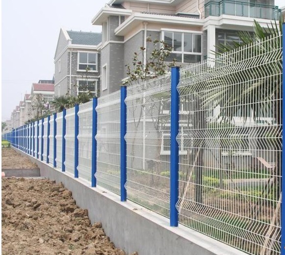 工廠圍墻網 金屬鐵絲墻網 煤礦廠圍墻網 防盜圍墻網