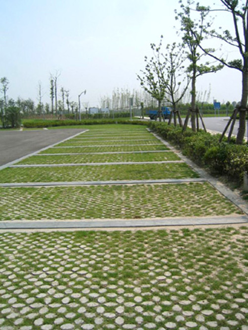 現場澆筑植草地坪