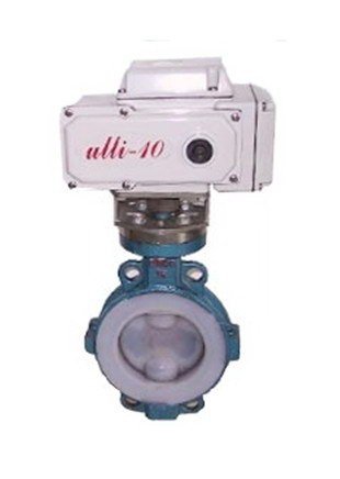 電子式電動角式調節閥