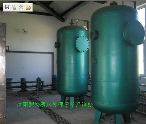 沈陽除鐵錳水處理設備碳鋼罐