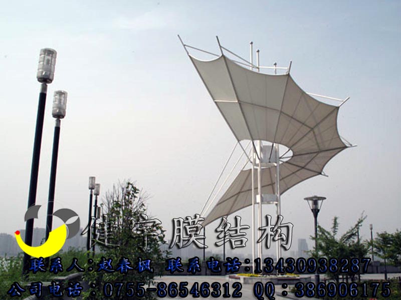 廣場景觀小品膜結構工程