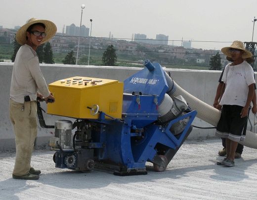 BFC橋面與工業地坪拋丸機