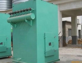 噴砂車間單機除塵器的設計