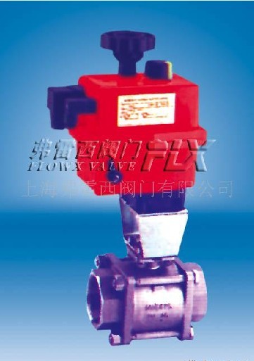 兩通三片式電動(dòng)球閥電動(dòng)絲口球閥不銹鋼電動(dòng)球閥