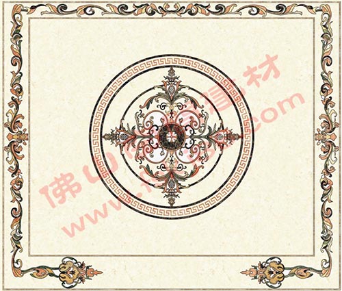 佛山空間建材陶瓷拼圖、大理石拼花