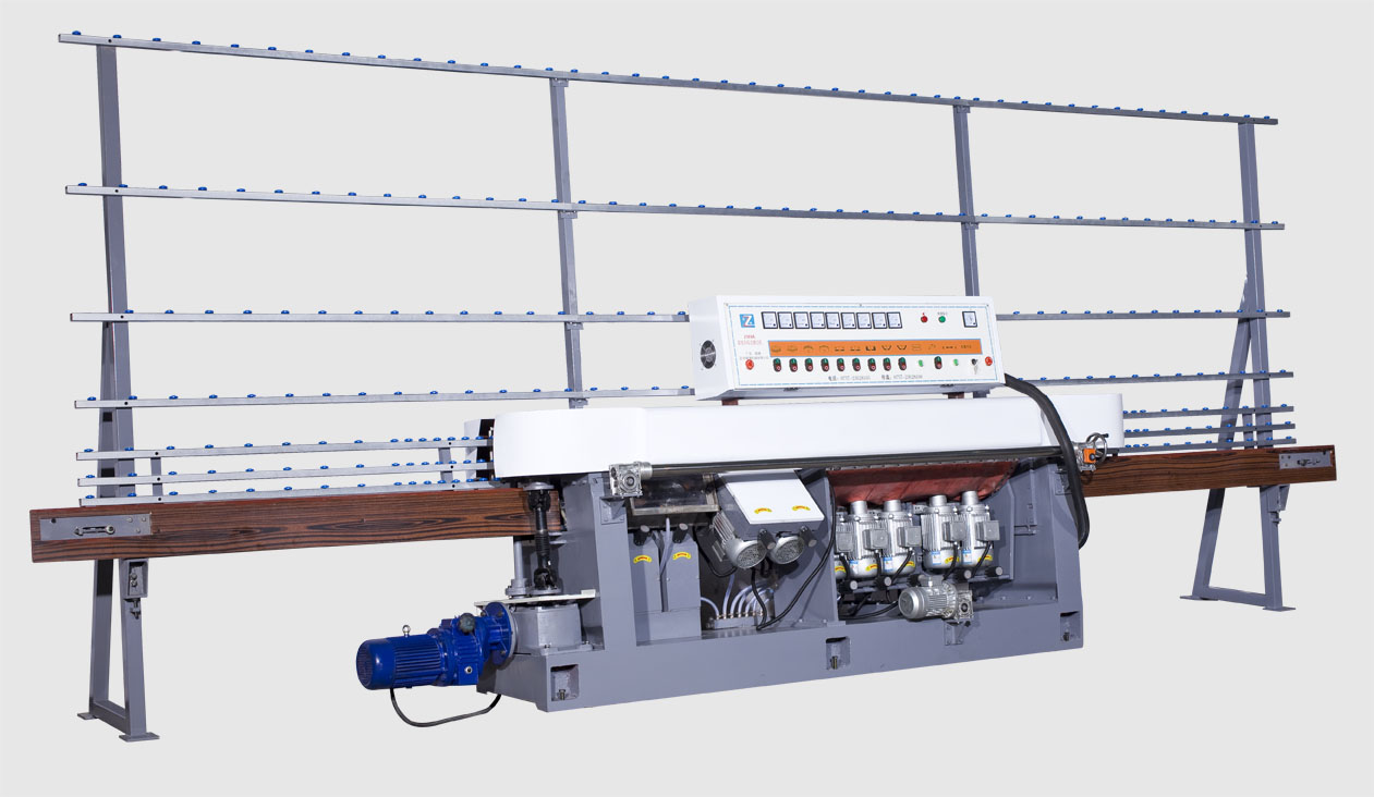 供應工藝玻璃直線磨邊機