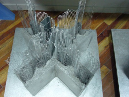 良固中空內模金屬網水泥隔墻