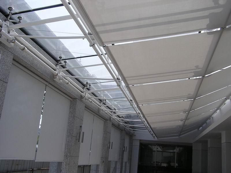 陽光房電動天棚簾