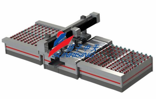高速玻璃數控四邊磨邊機